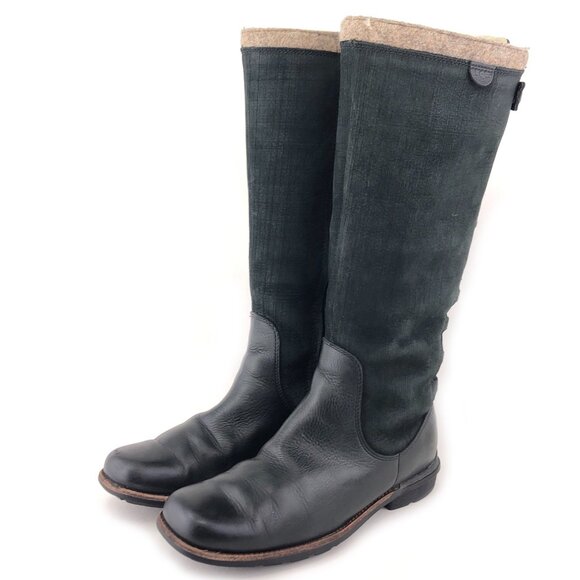 UGG Smithfield Leather Winter Riding Boots 8 - Picture 3 of 16